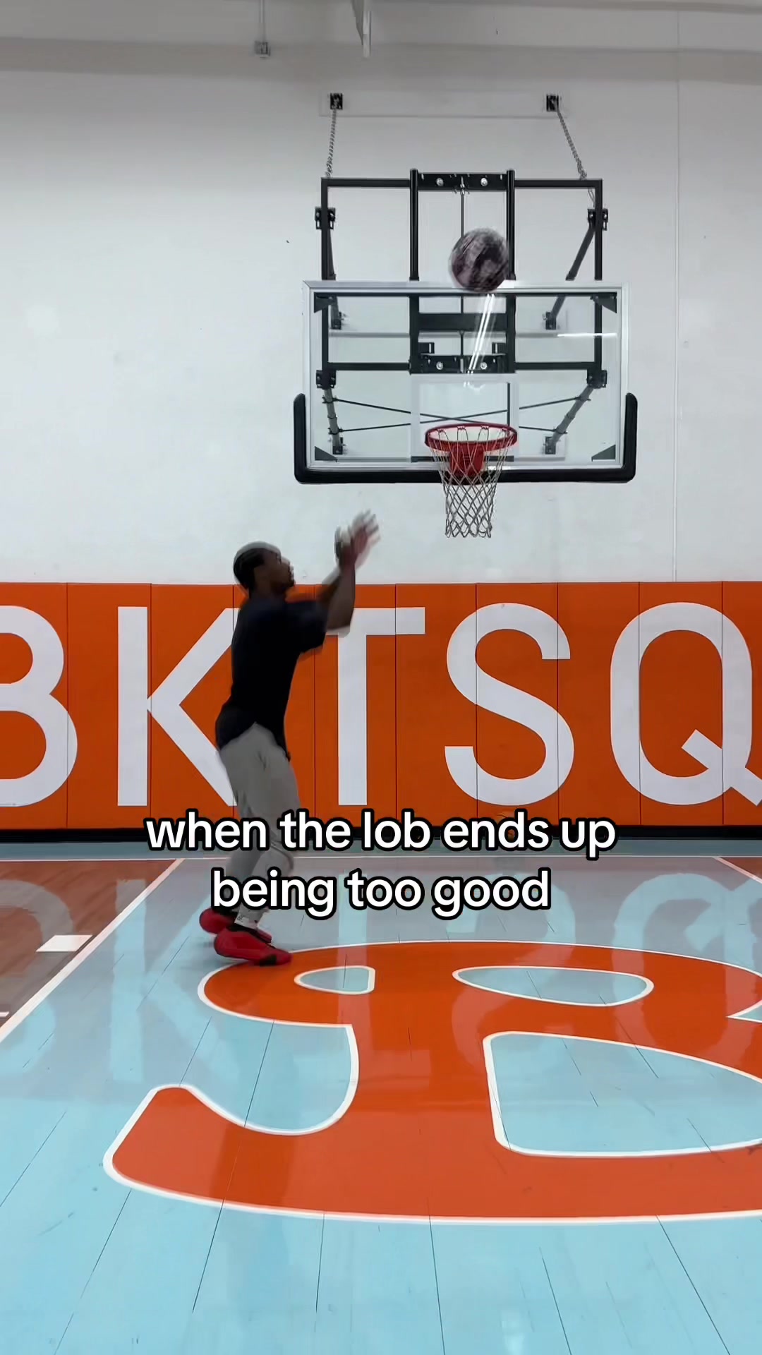 TikTok post by @johnnydshop for Bucketsquad. Caption reads: GO GRAB YOUR @Bucketsquad GEAR NOW BEFORE THE....