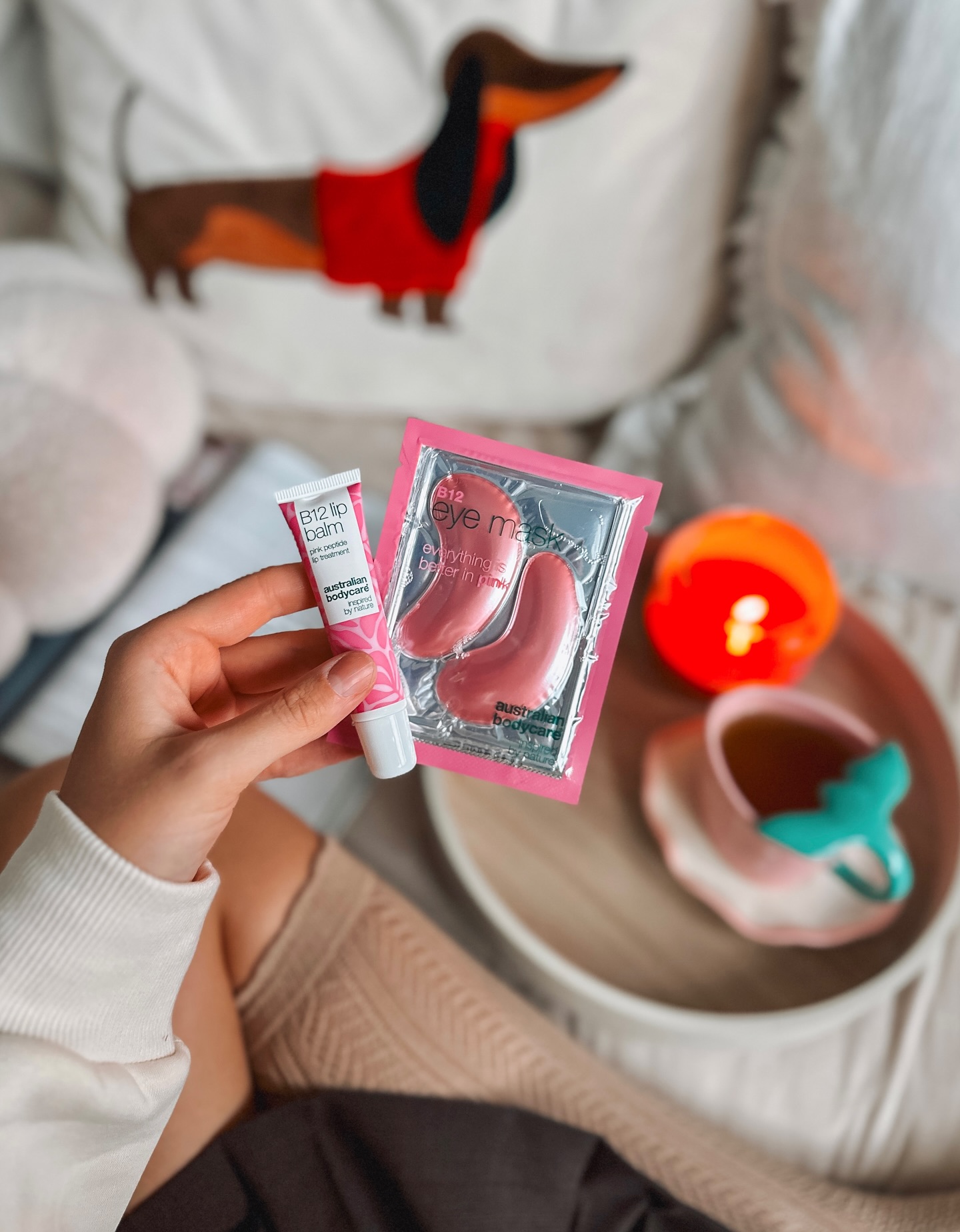 Instagram post by @mk_majaklimek for Australian Bodycare. Caption reads: [reklama]
To był niezapomniany weekend! Moje oczy....