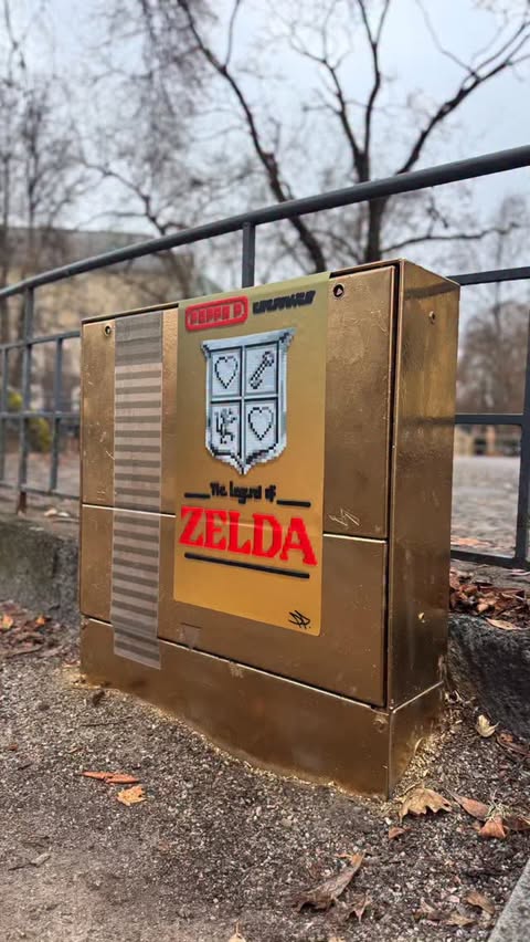 Instagram post by @pappasparlor for StickerApp. Caption reads: Örebro street art.
Lot’s o LOVE to @stickerapp for....