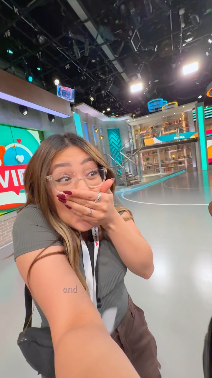 Instagram post by @magaly.rds for Telemundo. Caption reads: @telemundo: where dreams come true and tears come....