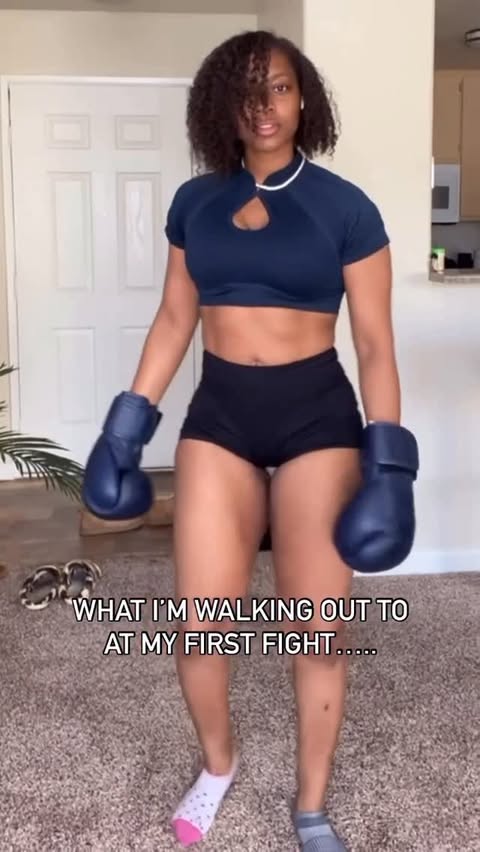 Instagram post by @tjusttrains for Hayabusa Fightwear. Caption reads: Gloves sponsored by @hayabusacombat #boxing....