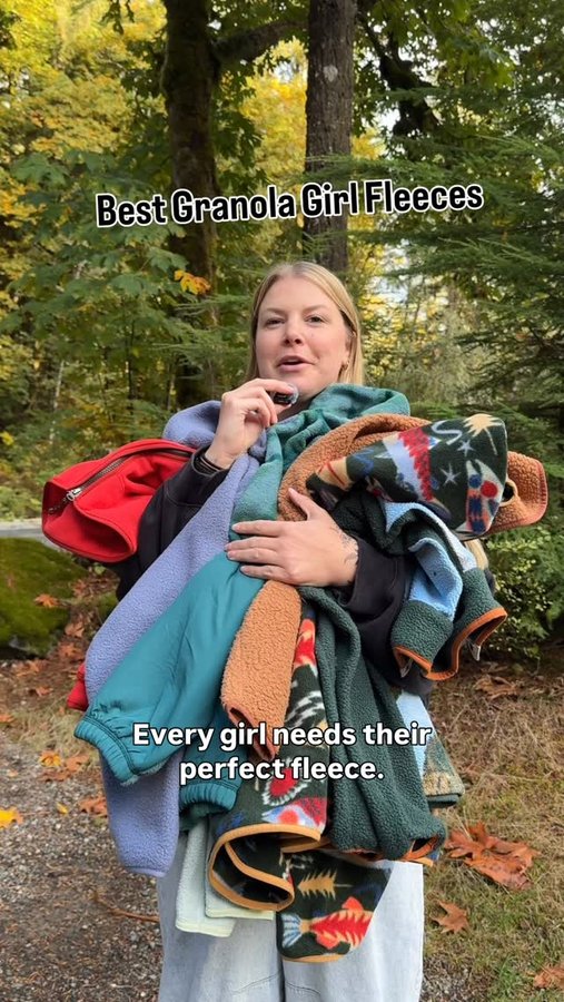 Instagram post by @explorenborgen for REI. Caption reads: Granola Girl Fleeces ✨

Comment “Fleece” and I’ll....