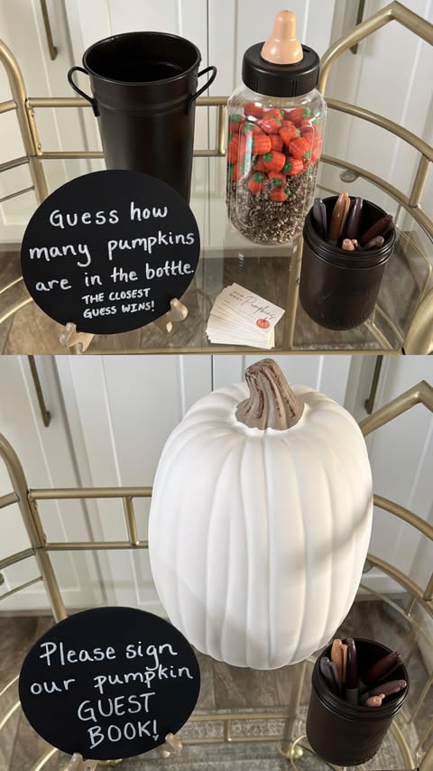 Instagram post by @stripped.and.styled for Krylon. Caption reads: [...] is on the way! 🎃🍼🤎 #ad

 I used....