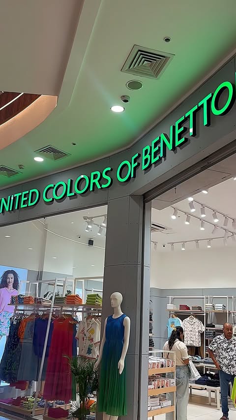 Instagram post by @ab_shahanur17 for United Colors of Benetton. Caption reads: Every shade deserves its main character moment.....
