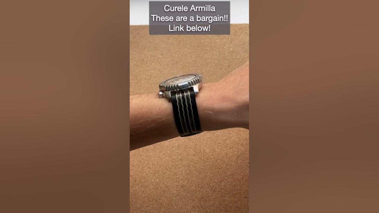 YouTube post by @NordicWatchChannel for StrapsCo. Caption reads: Citizen Promaster NY0085 Strap Alternatives....