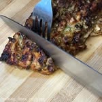 Instagram post by @udhay_does_cooking for COSORI. Caption reads: Malai chicken recipe in air frier 

Ingredients....