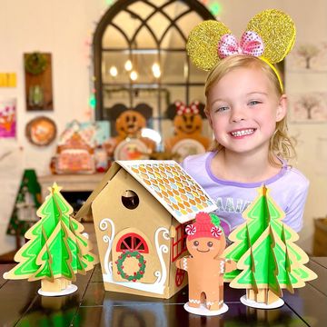 Instagram post by @thehappiestclubonearth for Lovepop. Caption reads: [...] & not much to show for it. 🎄🍭🏠 When....