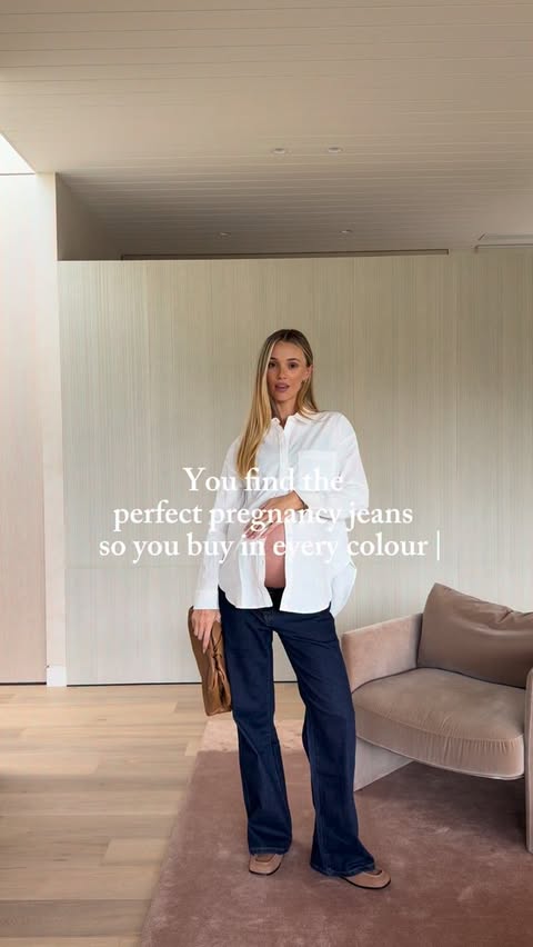 Instagram post by @brookehogan for Bae The Label. Caption reads: [...] that you buy them in every colour 😍....