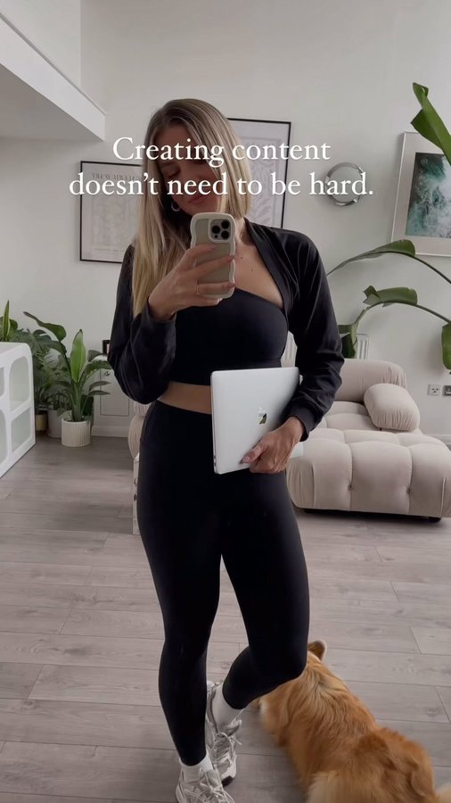 Instagram post by @alexmanderstam for Later. Caption reads: [...] to the link in my bio or comment “LATER” to....