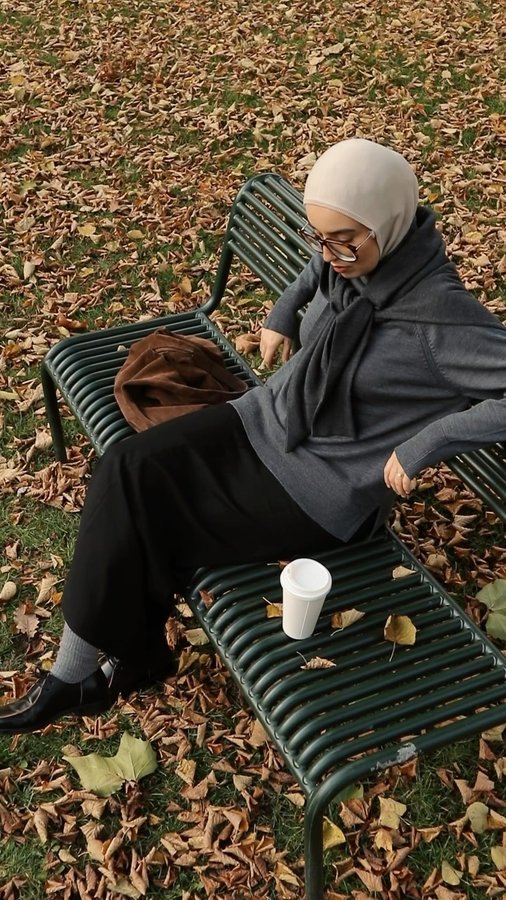 Instagram post by @fashionwithfaith for Cubus. Caption reads: Annonce | From office core days to coffee runs,....