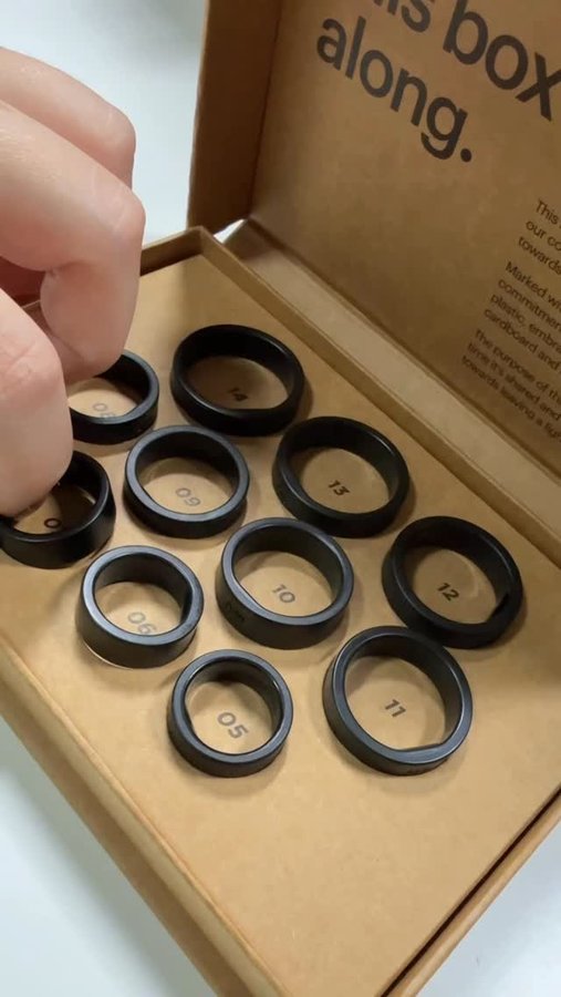 Instagram post by @fun_fearless_beauty for Ultrahuman. Caption reads: Just found out my ring size using the....