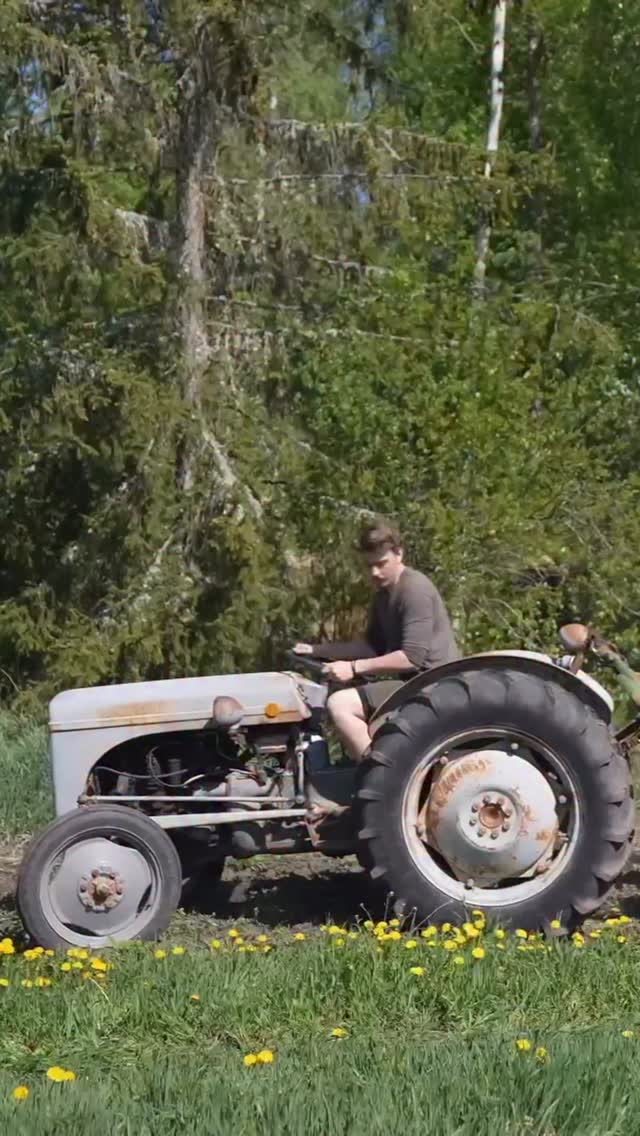 Instagram post by @erikgrankvist_ for RevolutionRace. Caption reads: I planted these in spring. Now they’re harvested....