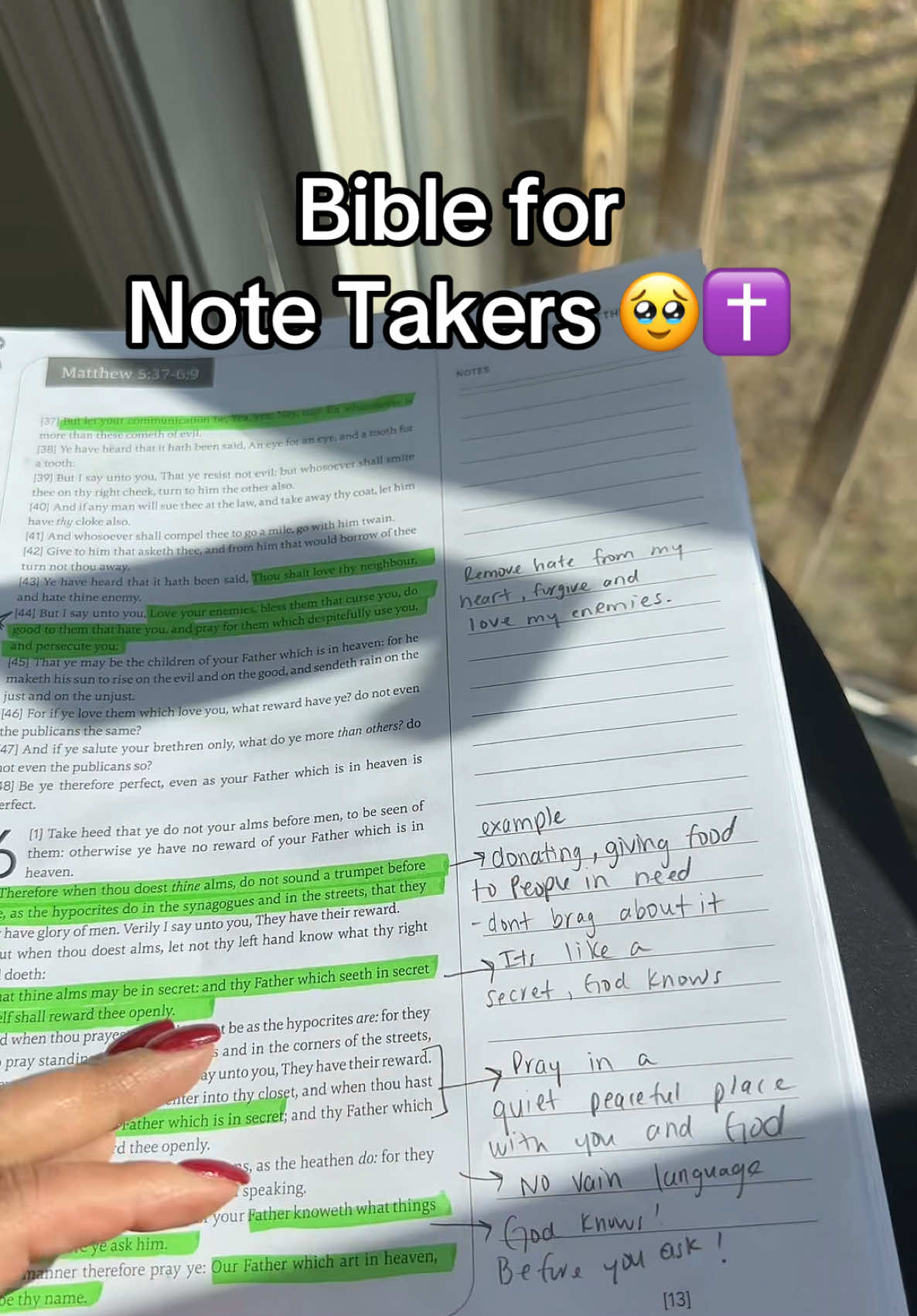 TikTok post by @socialmediadelsa for Spiral Bible. Caption reads: The perfect Easter Gift #spiralbible #Bible #God....