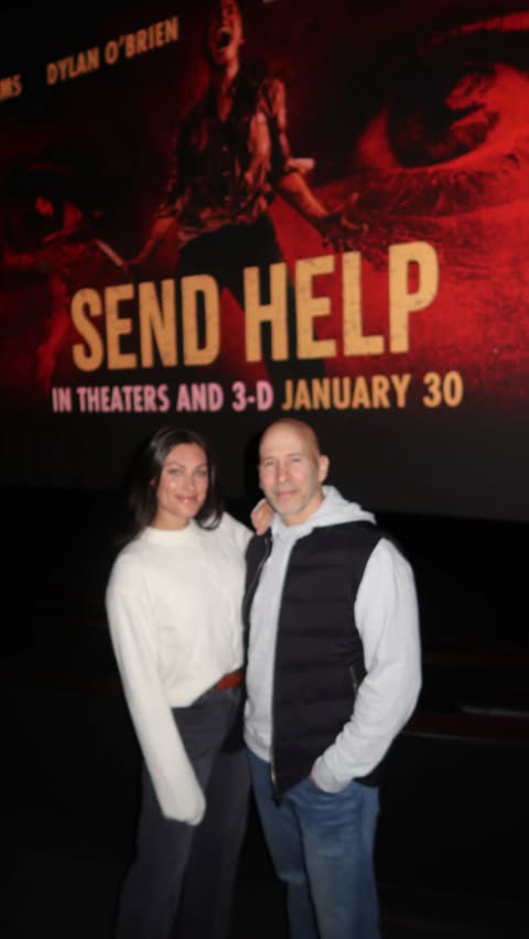 Instagram post by @mich_fitz for 20th Century Studios. Caption reads: [...] too literally. 🪓🤪 Thanks to....