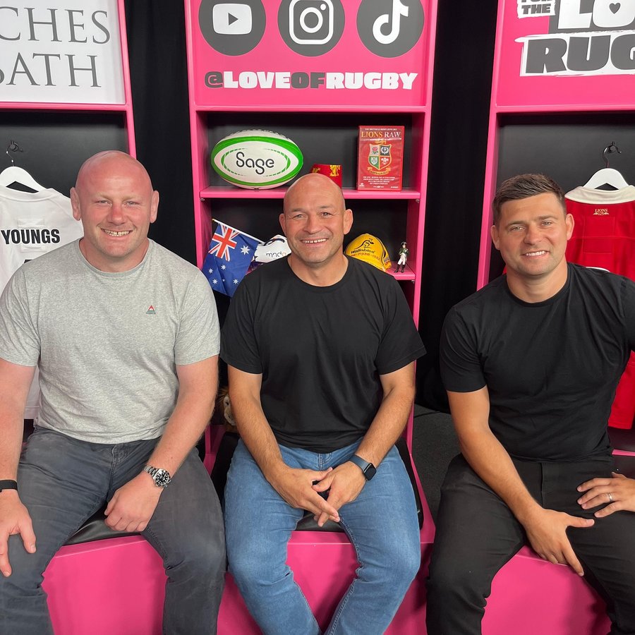 Instagram post by @loveofrugby for Sage. Caption reads: [...] tours gone by 🍺

Thanks to our partners....