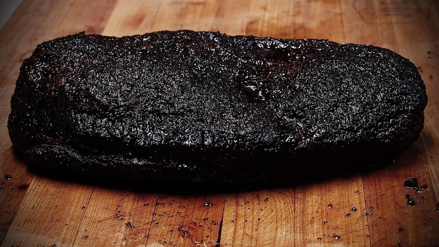 Instagram post by @boujeetexasbbq for Oklahoma Joe's. Caption reads: [...] @themeatswadl insulated BBQ blanket....
