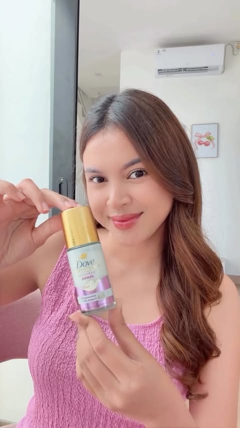 Instagram post by @salsasalse for Dove Indonesia. Caption reads: Upgrade your deo to Dove Deo Serum!....