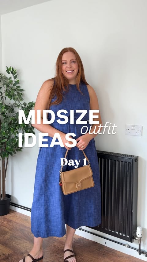Instagram post by @thelizeditorial for River Island. Caption reads: Welcome to my mini ‘Midsize Series’ giving your....