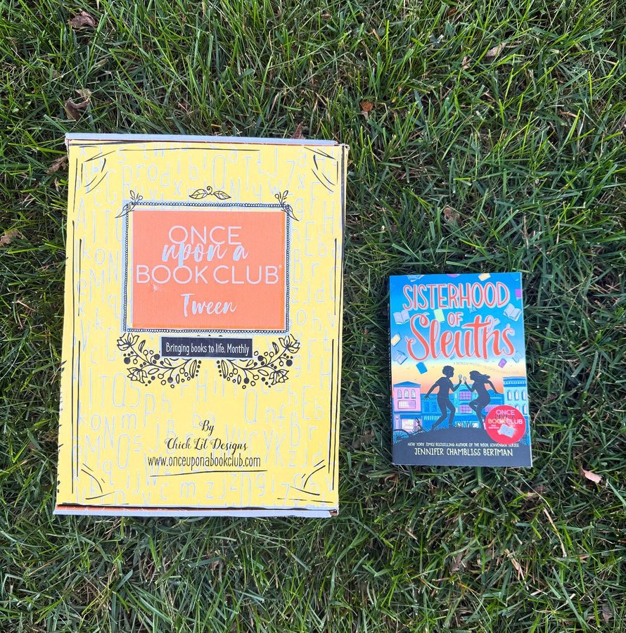 Instagram post by @leannreadsbooks for Once Upon A Book Club. Caption reads: [...] my favorite ways to read is with Once Upon a....