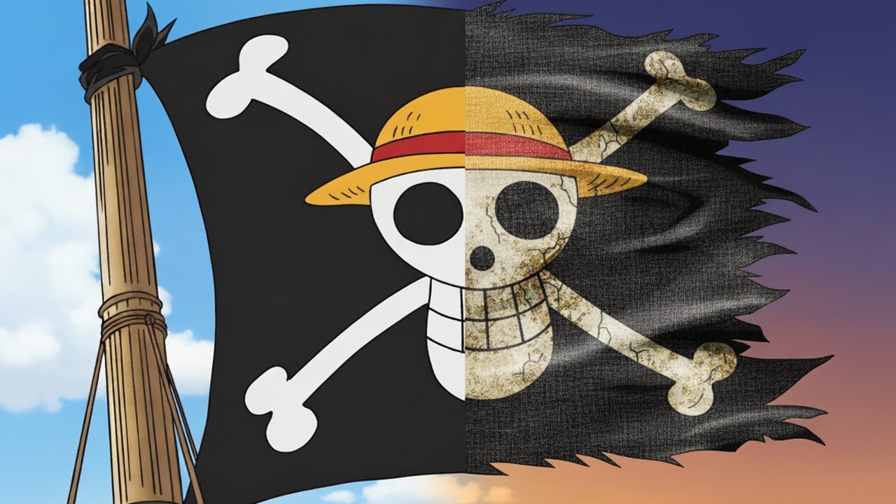 YouTube post by @warographics643 for The Straits Times. Caption reads: How One Piece Is Shaping A Generation of Protests.