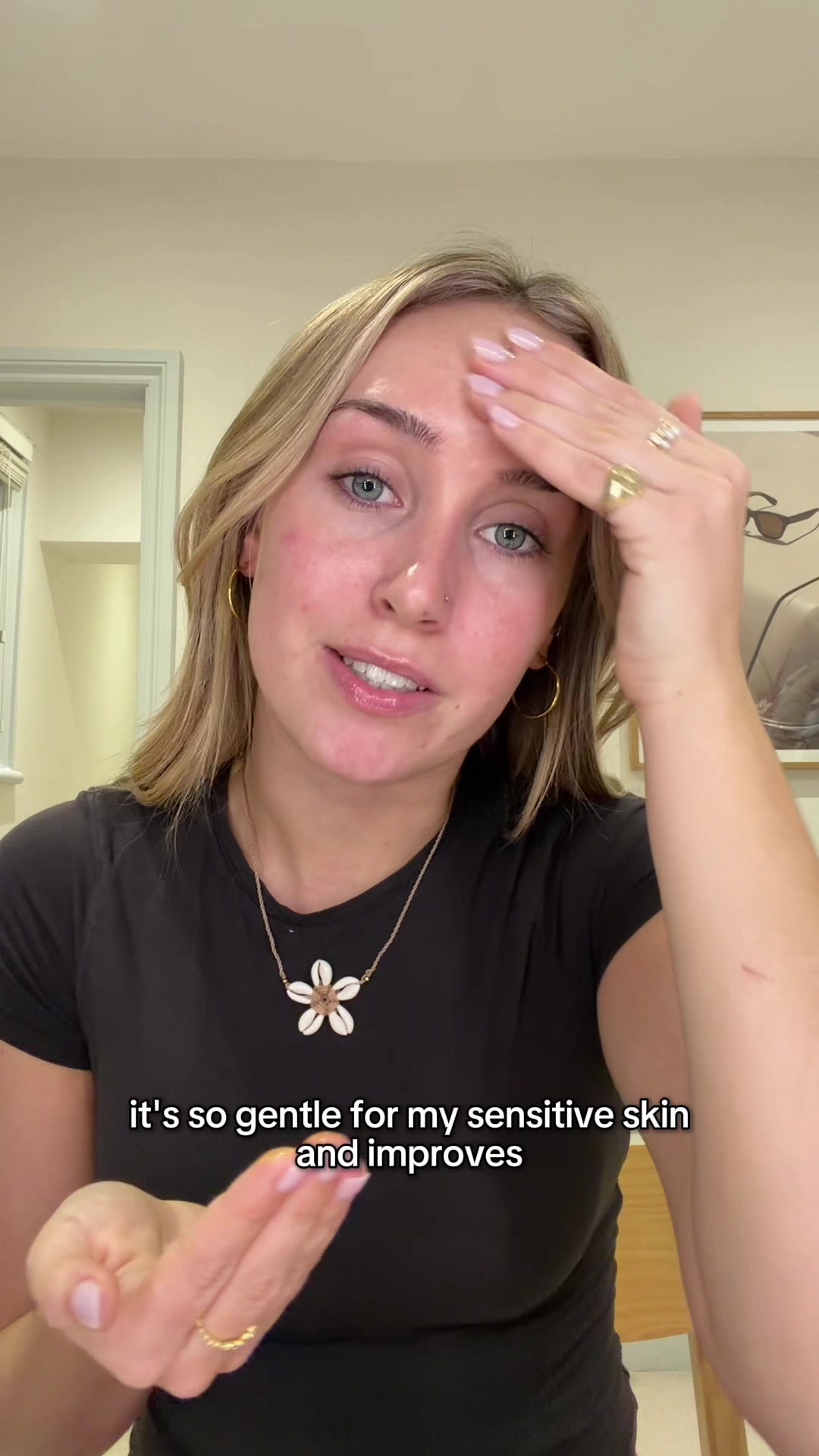 TikTok post by @kateelisabethh for Theinkeylist. Caption reads: levelling up my skincare like i’m levelling up my....