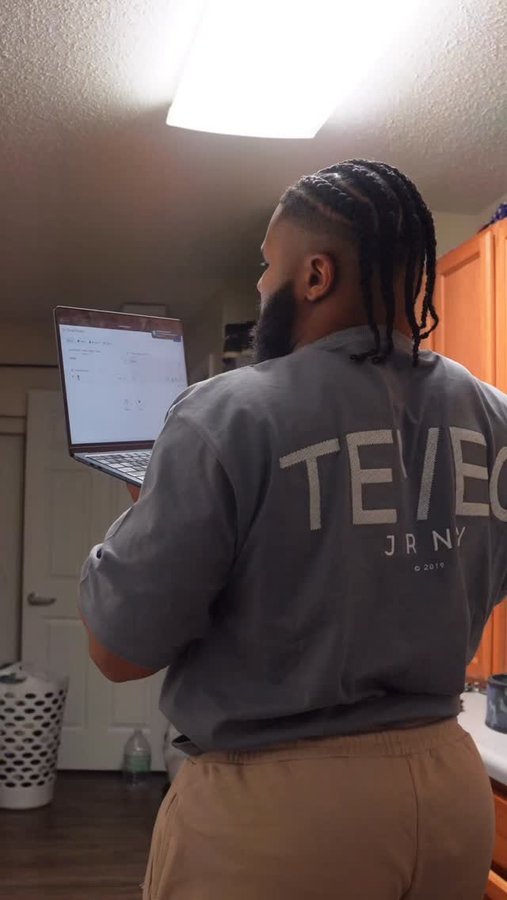 Instagram post by @hardbodiedd for Teveo. Caption reads: Till this day I still can’t pronounce this....