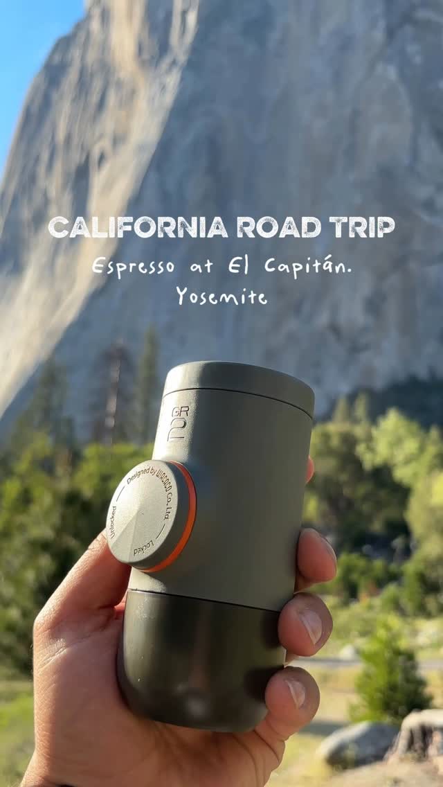 Instagram post by @serranosjuan for Wacaco. Caption reads: [...] on Earth. 
Off course with my GR2 from....