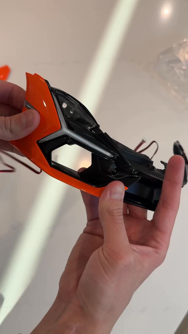 Instagram post by @nikolaiiaksenov for Fanhome. Caption reads: Step 1 of building my Lamborghini from @fanhome.us....