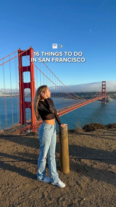 Instagram post by @inceptiontravelers for Visit The USA. Caption reads: #ad There’s something special about exploring San....