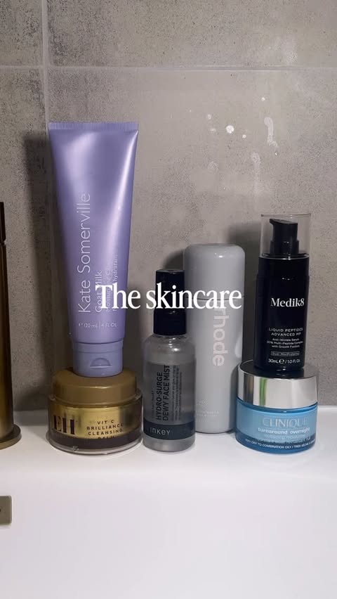 Instagram post by @addicted_to_face for Kate Somerville. Caption reads: TLC skincare 🫶🏼

Taking things easy with my....