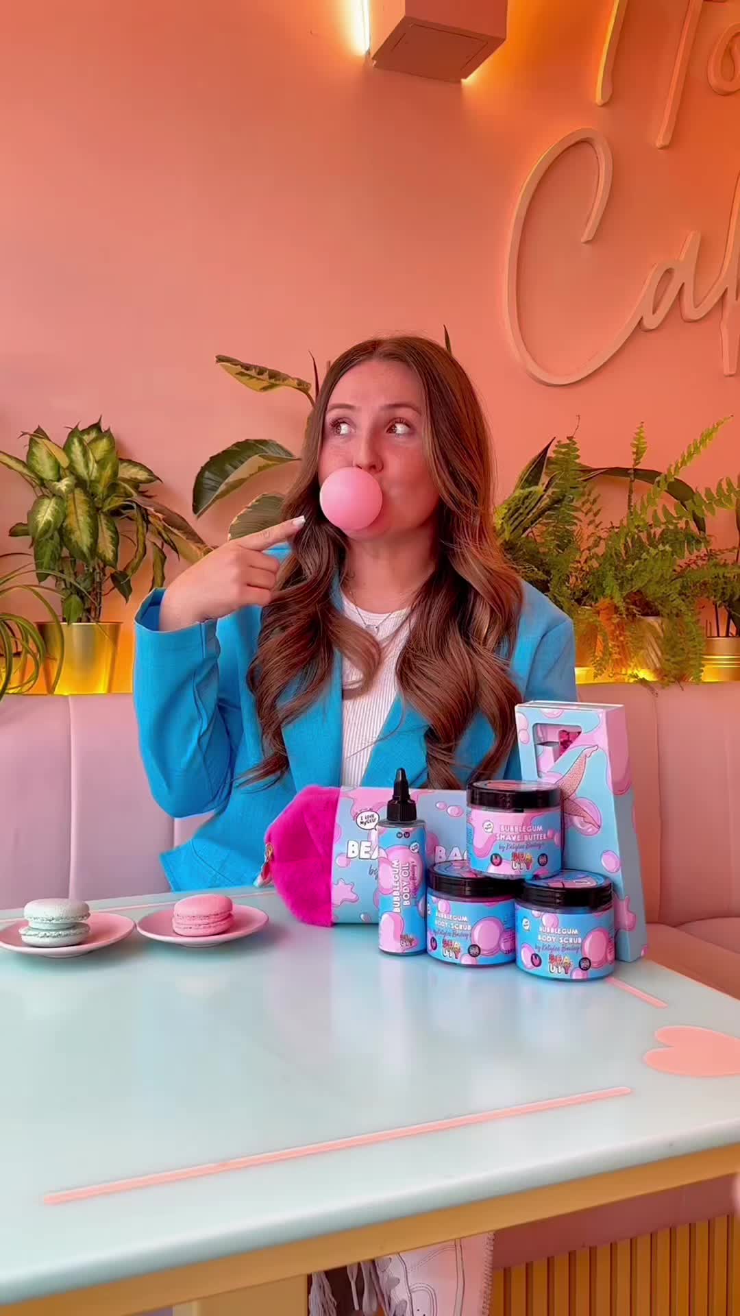 TikTok post by @k4tyl33 for mallowsbeauty. Caption reads: ARGH!! IT’S HERE!!!  MALLOWS BEAUTY X KATYLEE....