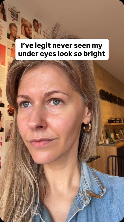 Instagram post by @thevioletfog for Jones Road Beauty. Caption reads: The new WIDE AWAKE collection from....