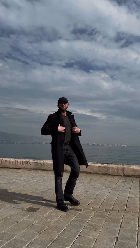 Instagram post by @erdemosmann for Falconeri. Caption reads: Ain’t no sunshine… #reklam #stil #style #menswear....