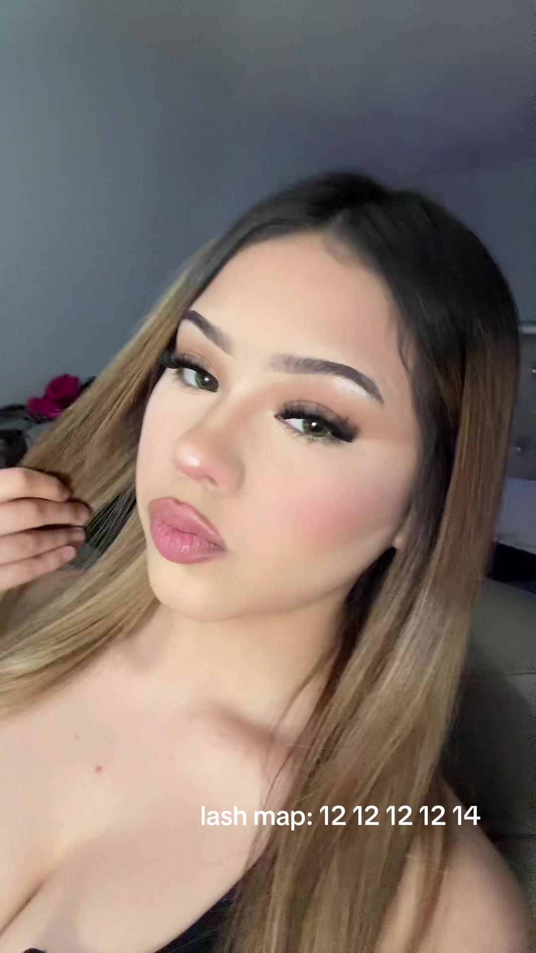 TikTok post by @428_natt for Zanlufly Beauty. Caption reads: [...] #zanlufly loved them @zanlufly Beauty 💕.