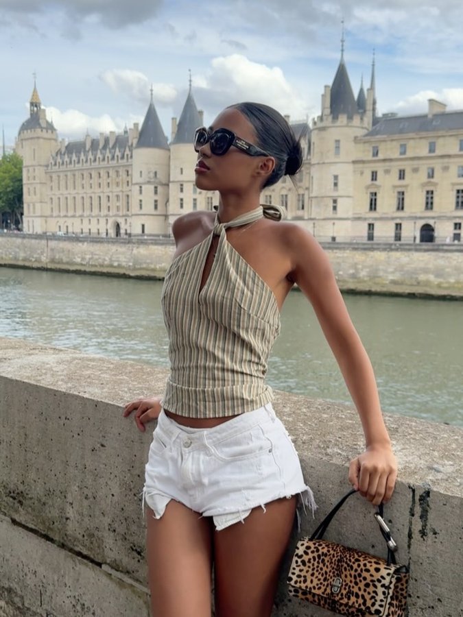 Instagram post by @tomiraa for Safilo Group. Caption reads: summer in @marcjacobs 
@safilogroup....