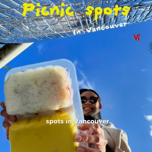 Instagram post by @vancouver.town for Fresh Prep. Caption reads: 🧺 The Best Picnic Spots Near Vancouver

Planning....