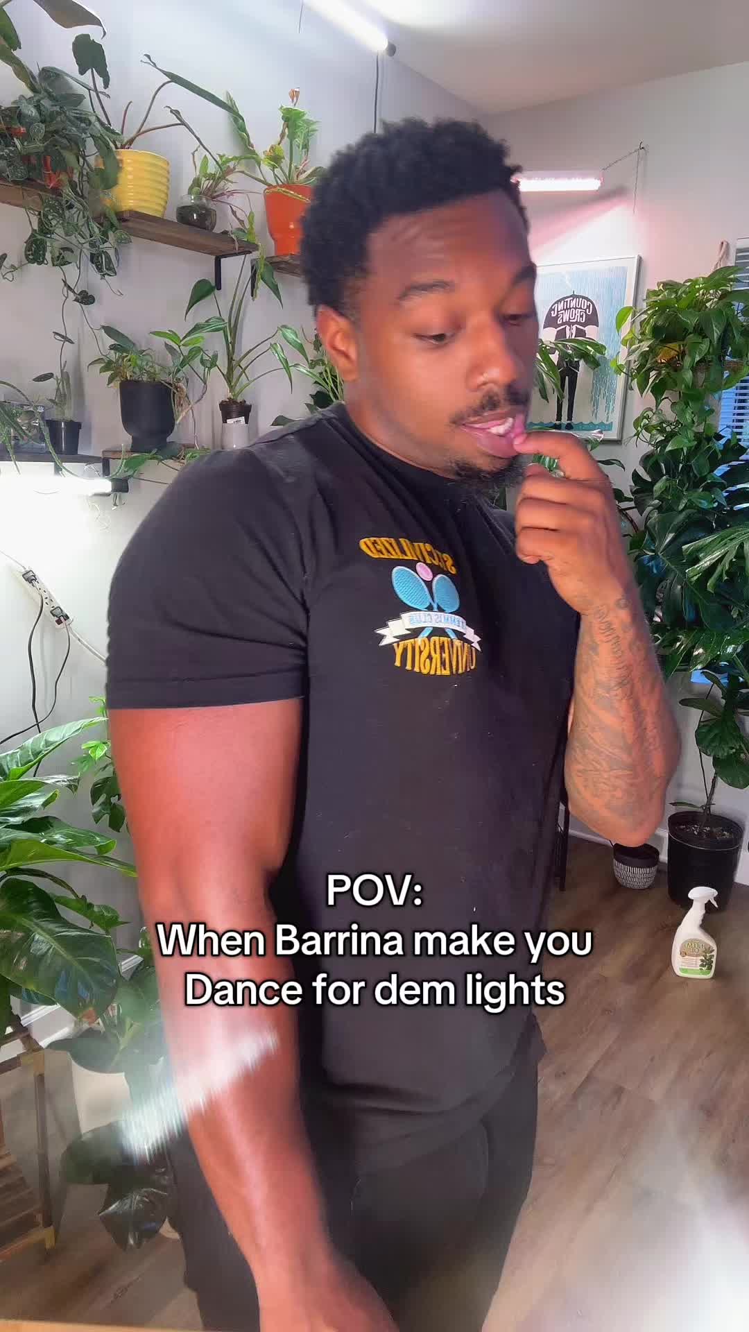 TikTok post by @domdoesplants for Barrina. Caption reads: [...] @Barrina.official @Barrina .