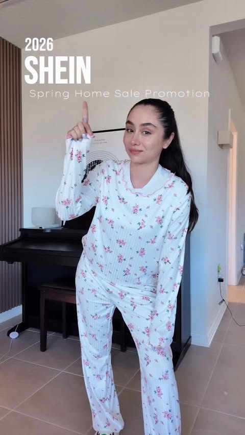 Instagram post by an influencer for SHEIN. Caption reads: SHEIN Spring Sale! Download the SHEIN [...].