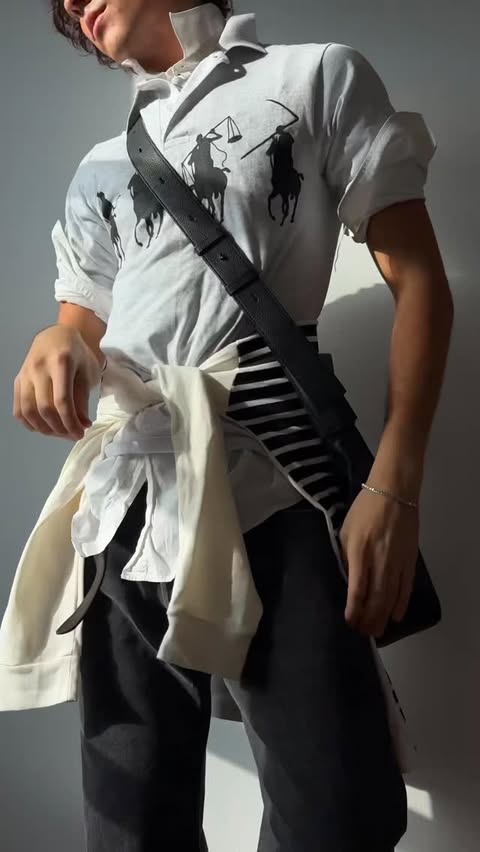 Instagram post by @tylermazaheri for Vinted. Caption reads: My closet is like a time capsule to me. Many of....