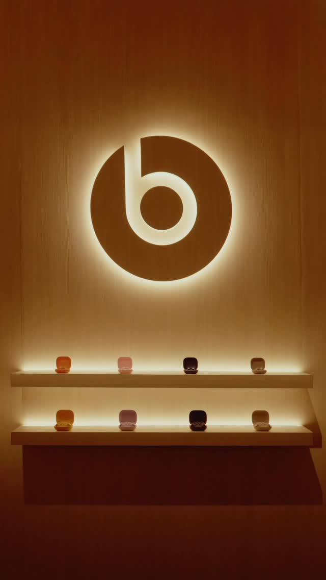 Instagram post by @justin.tse for Apple Music. Caption reads: Checking out the @applemusic Studio in LA for the....