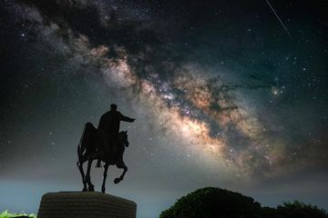 Instagram post by @hirography_321 for Panasonic. Caption reads: .
.
.
.
#hellofrom Milkyway in....