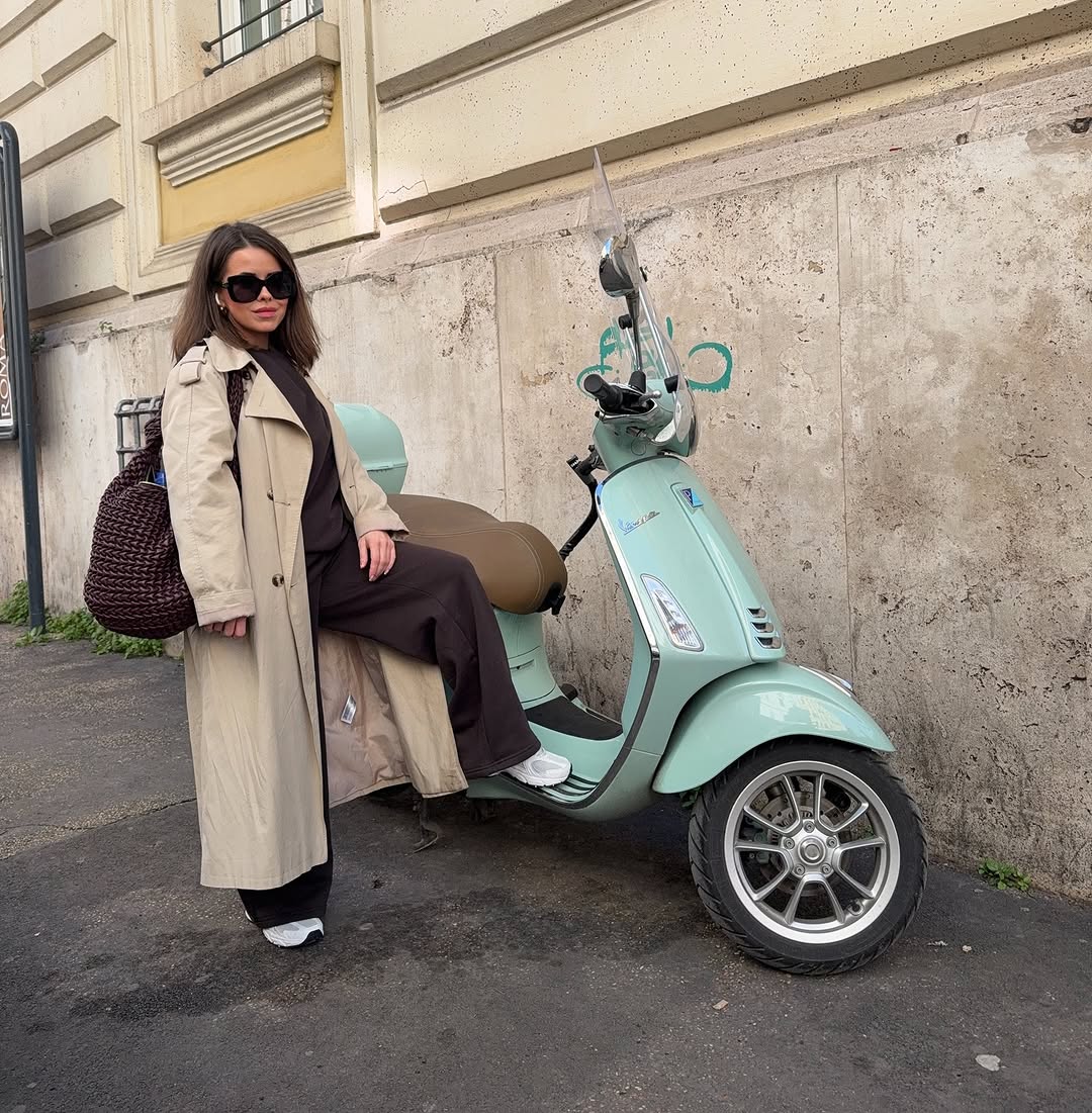 Instagram post by @jodiemalins for LOVALL. Caption reads: #AD I made it! A little tired but I’m in Rome and....