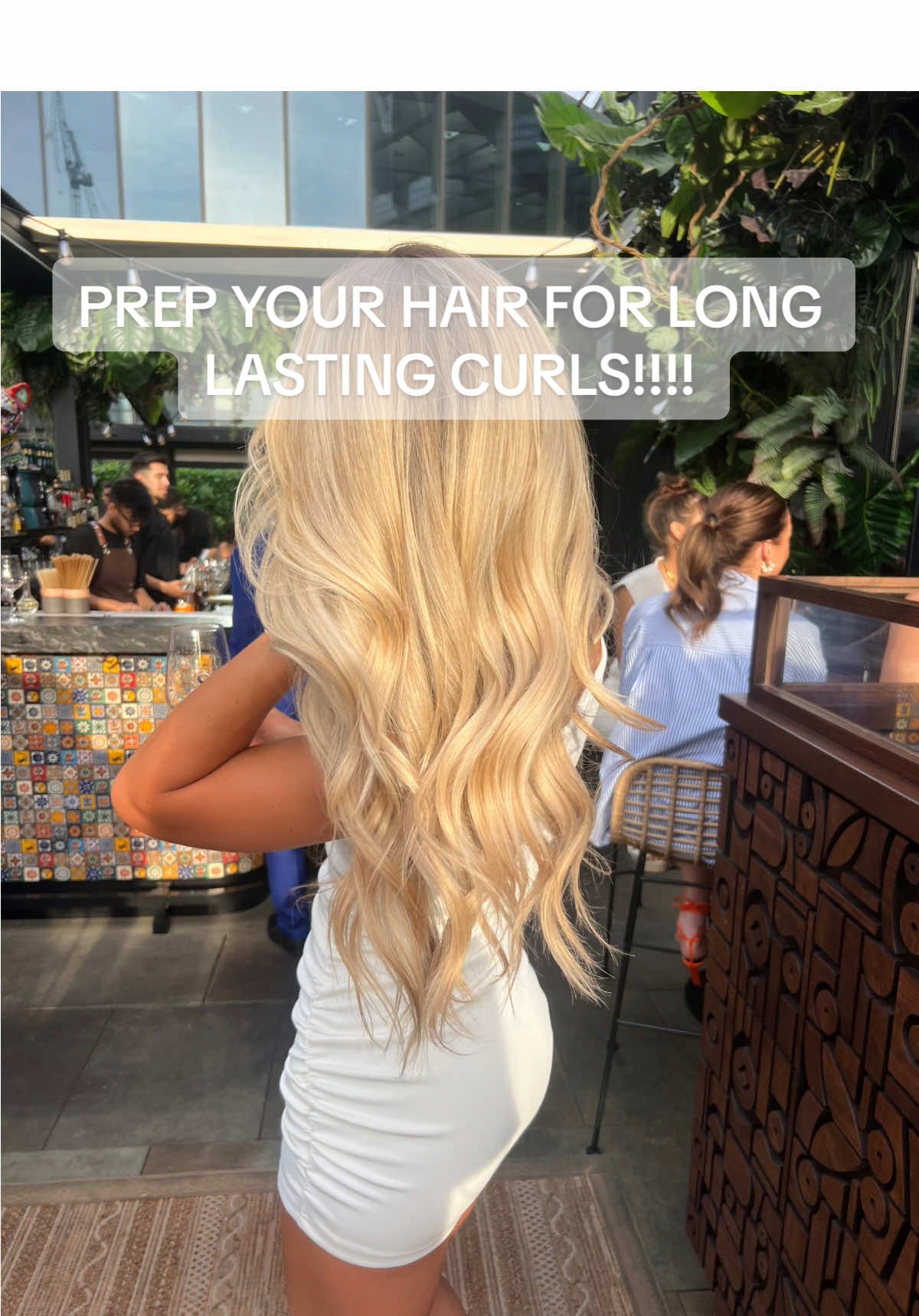 TikTok post by @hollielouisezive for Color Wow Hair. Caption reads: [...] #styleonsteriods #colorwow #colorwowhair.