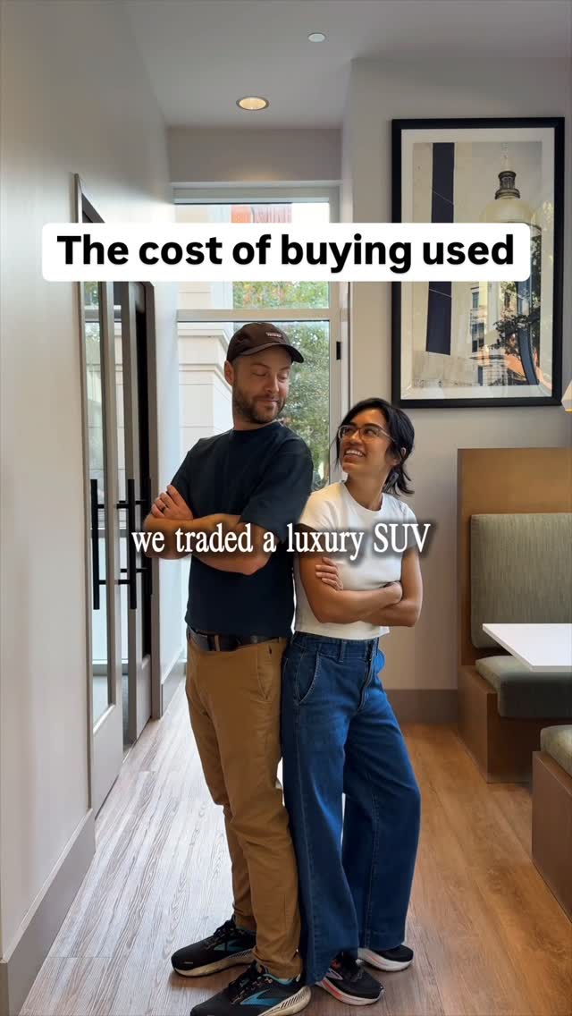 Instagram post by @travelingtoretirement for Autotrader. Caption reads: The key isn’t just buying a used car, it’s finding....