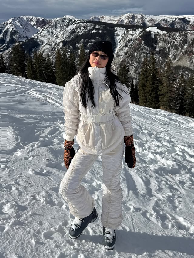 Instagram post by an influencer for FP Movement. Caption reads: [...] of downhill divas 🐇🐇 @fpmovement....
