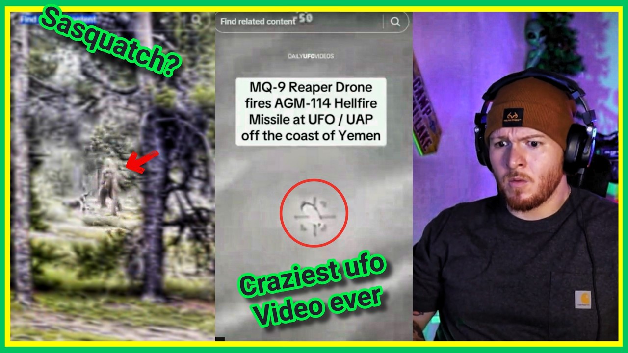 YouTube post by @Ahuevo1 for Rocket Money. Caption reads: STRANGE tiktoks that will make you question....