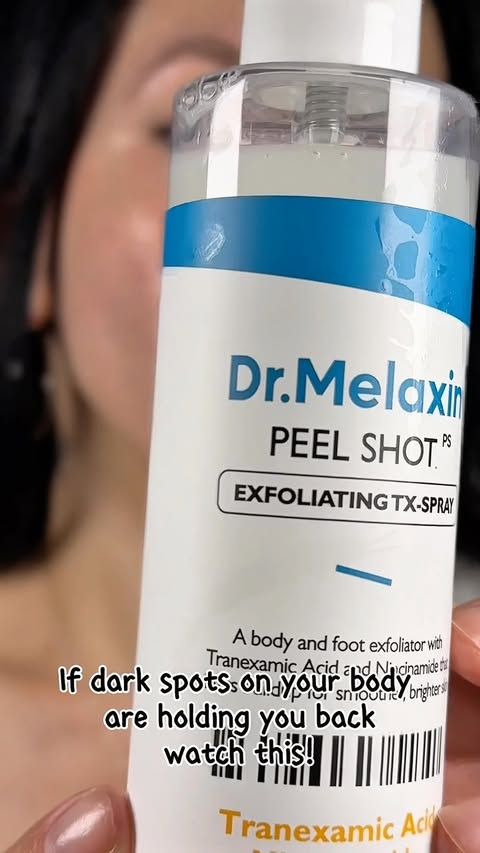 Instagram post by @tatukebii for Dr.Melaxin. Caption reads: [...] Definitely a product I’ll keep using!....