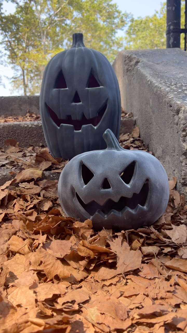 Instagram post by @craftylumberjacks for Krylon. Caption reads: #krylonpartner Terracotta pumpkins are still....