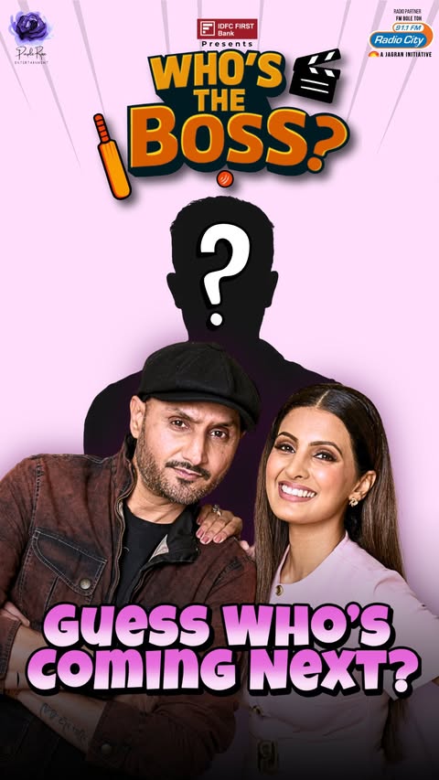 Instagram post by @geetabasra for IDFC FIRST Bank. Caption reads: [...] & Harbhajan Singh Title Sponsor: IDFC FIRST....