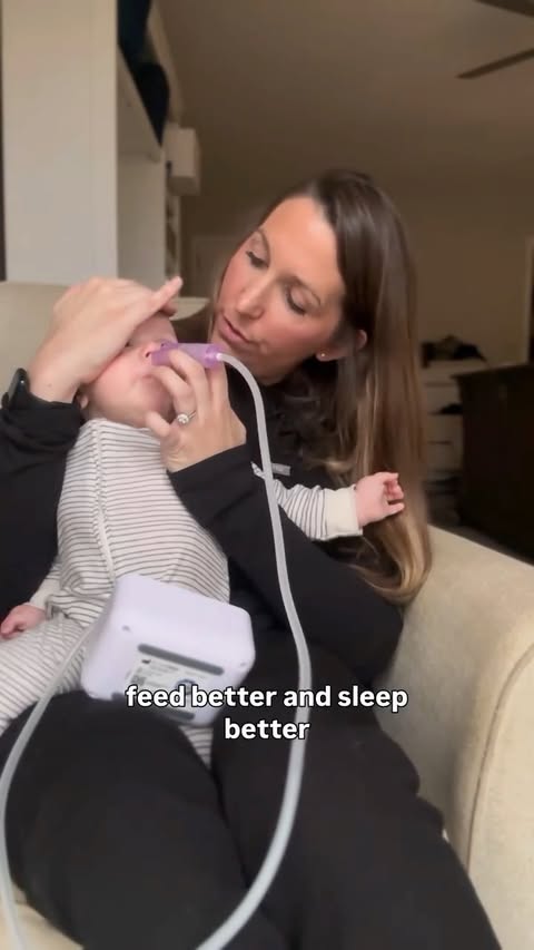 Instagram post by @ask_the_np_mom for Dr. Noze Best. Caption reads: [...] when babies are sick. ➡️ The Dr. Noze Best....